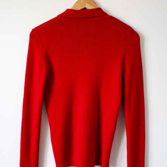 Dolce & Gabbana Red Sweater with Logo - Picture 7 of 10